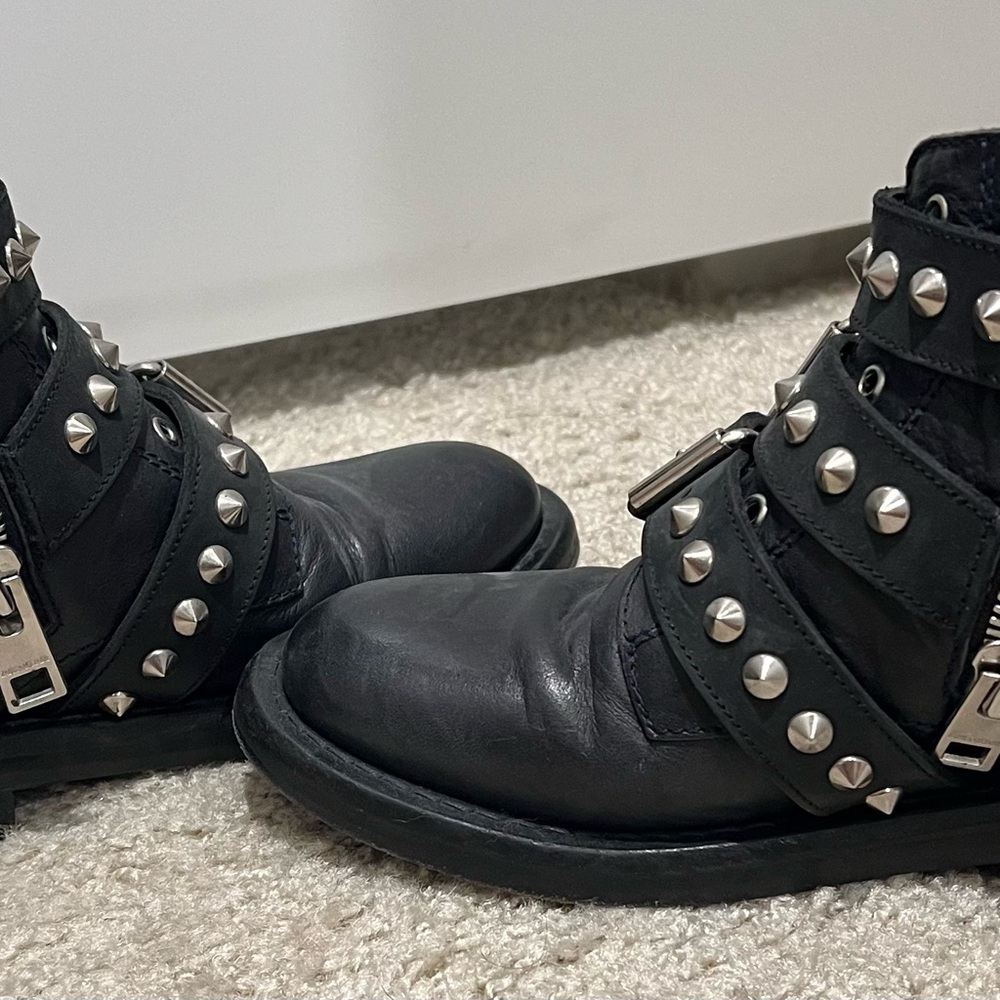 Zadig & Voltaire leather ankle boots - Picture 4 of 7